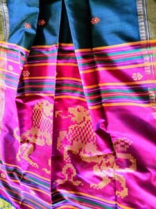 kalakhetra_lion_saree