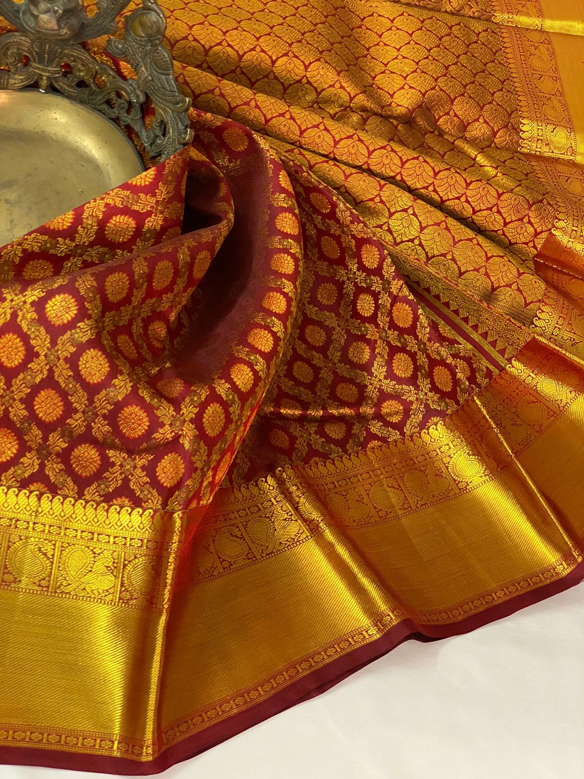 Authentic Vaira Oosi Kanchipuram