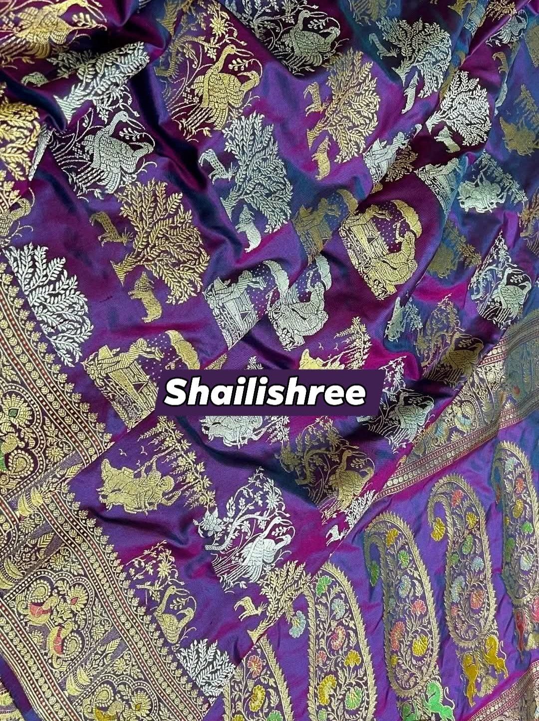 Authentic Kadwa Figurative Banarasi
