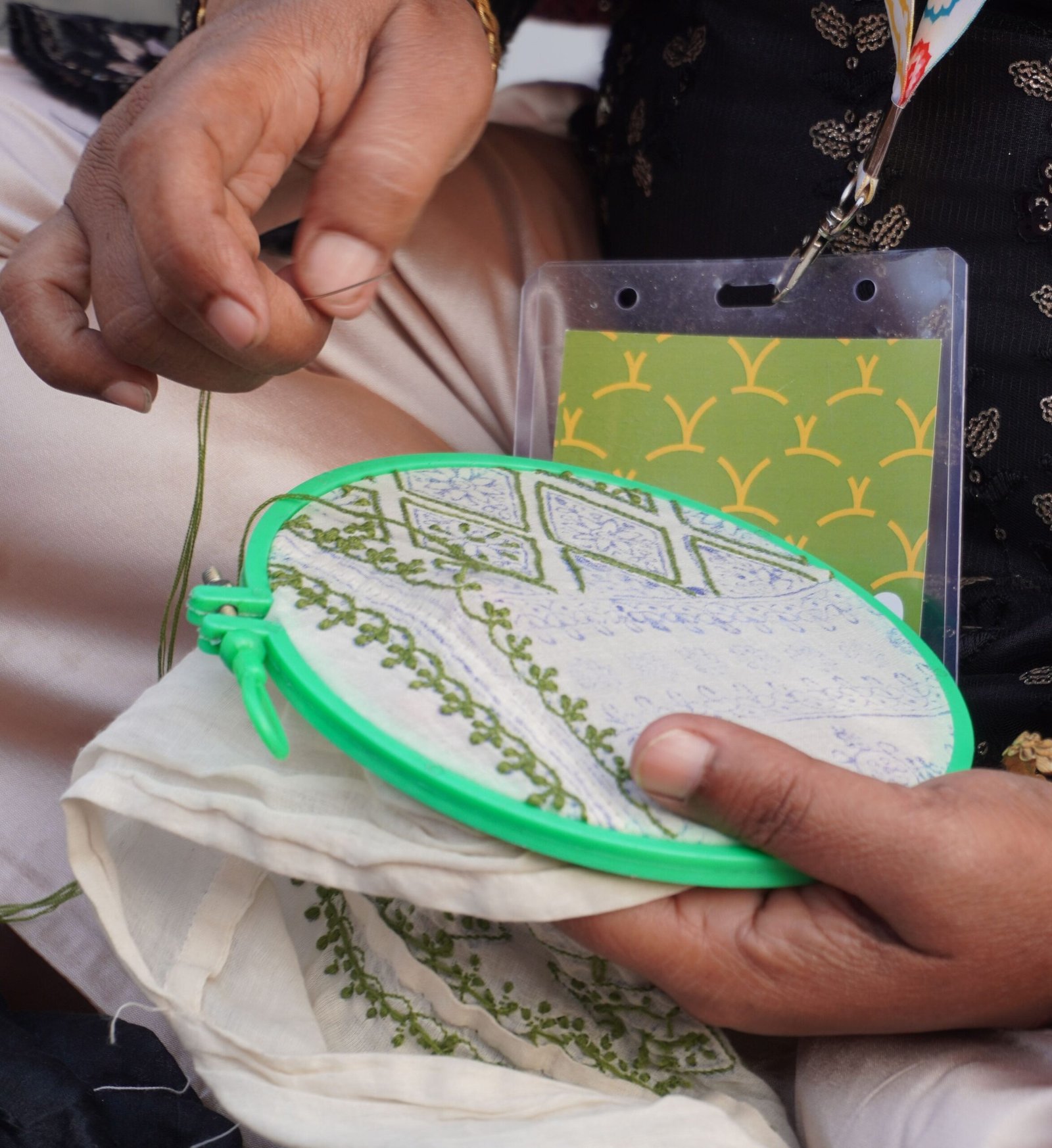 hand-embroidery