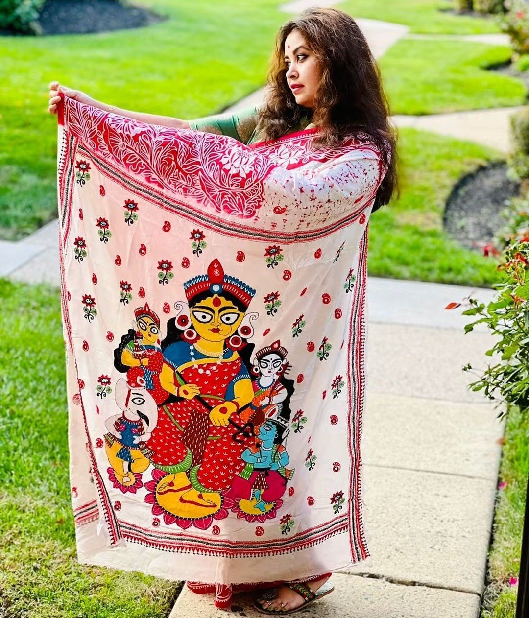 authentic-bengal-patachitra-saree