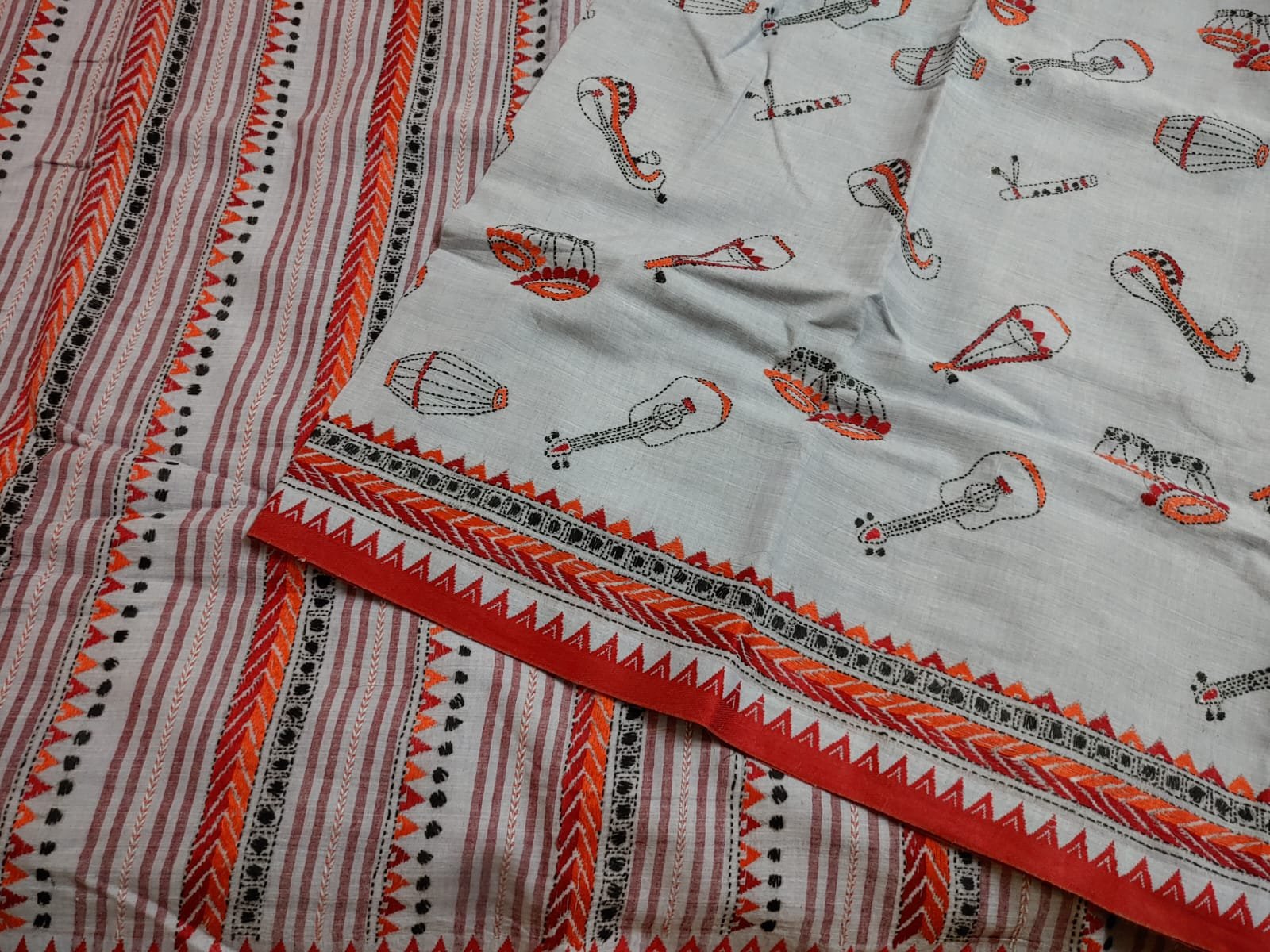 kantha_stitch_dhanekhali_saree