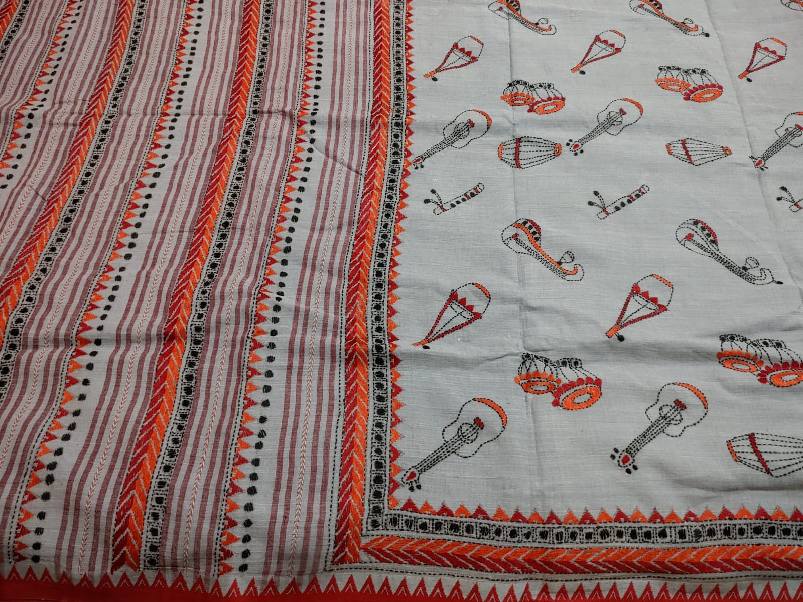 kantha_stitch_dhanekhali_saree