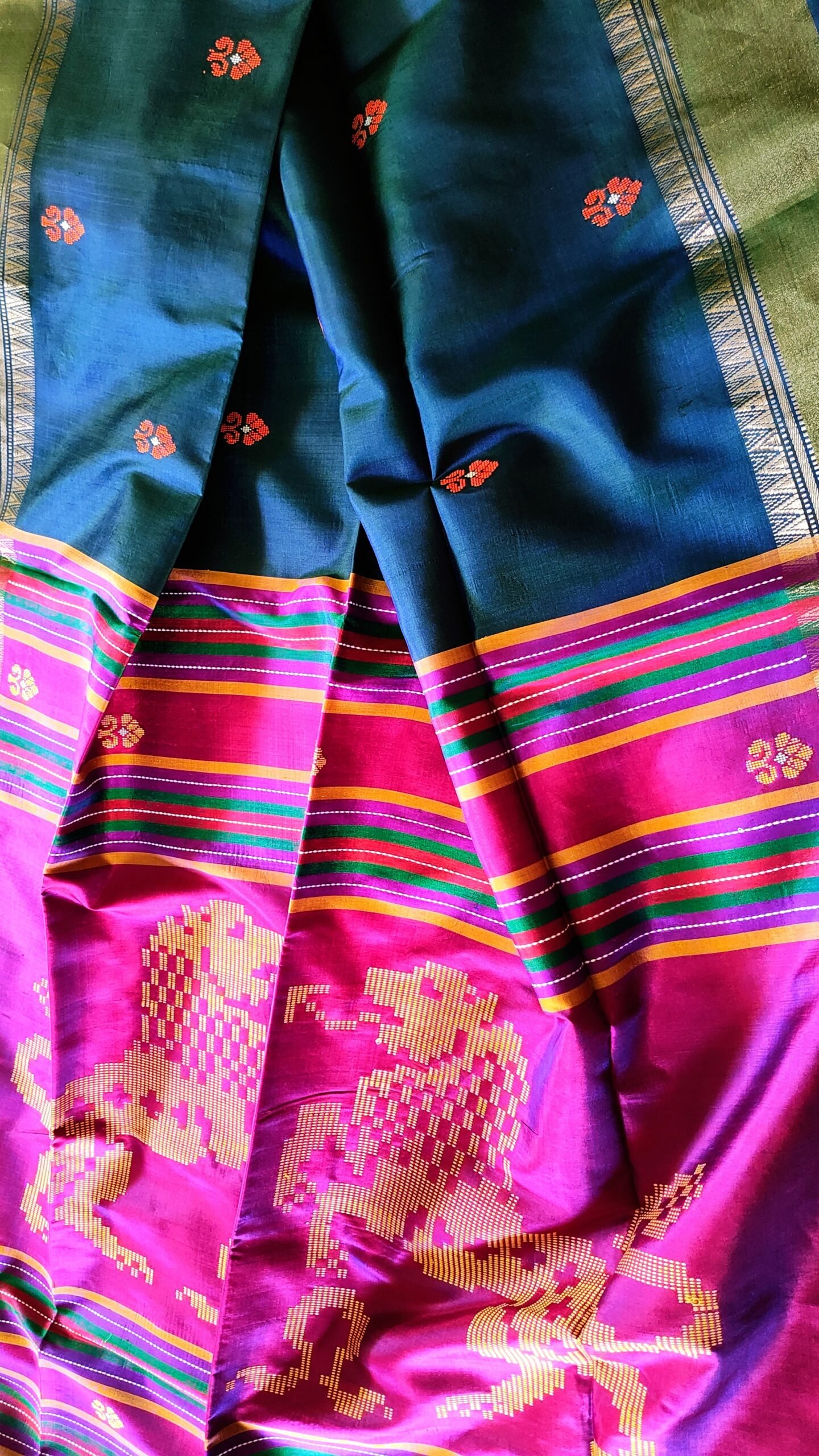 kalakhetra_lion_saree_a